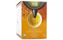 Rishi Tea Organic Herbal Tea, Chamomile Medley  Box  15 pcs